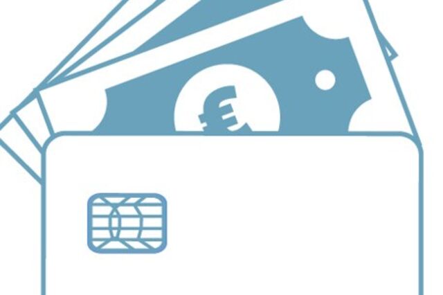 Cartões de débito pagos a peso de ouro 