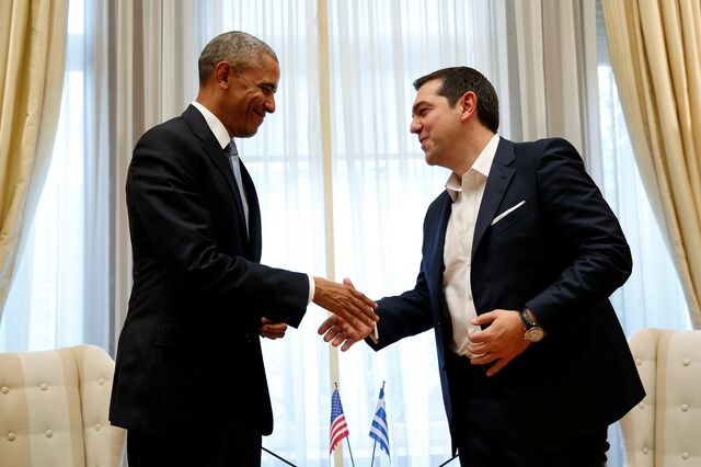 Obama pede uma solução duradoura para a dívida pública grega