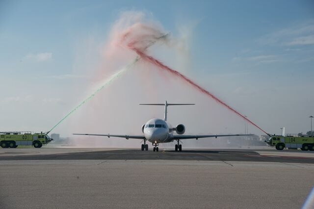 Primeiro avião da Portugália despede-se dos céus