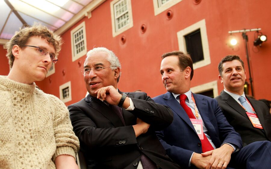 António Costa, Paddy Cosgrave, Web Summit