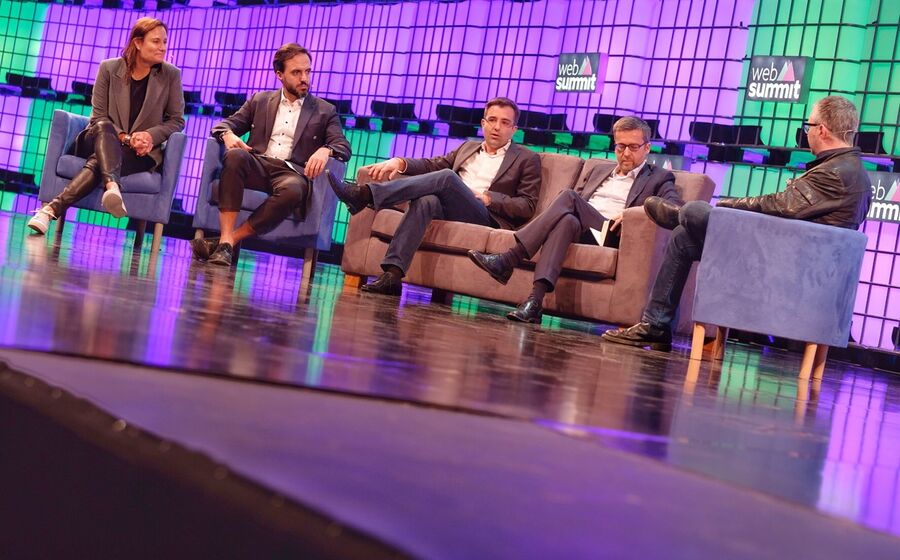 Gillian Tans Booking.com José Neves Farfetch Nicolas Brusson BlaBlaCar Carlos Moedas Web Summit