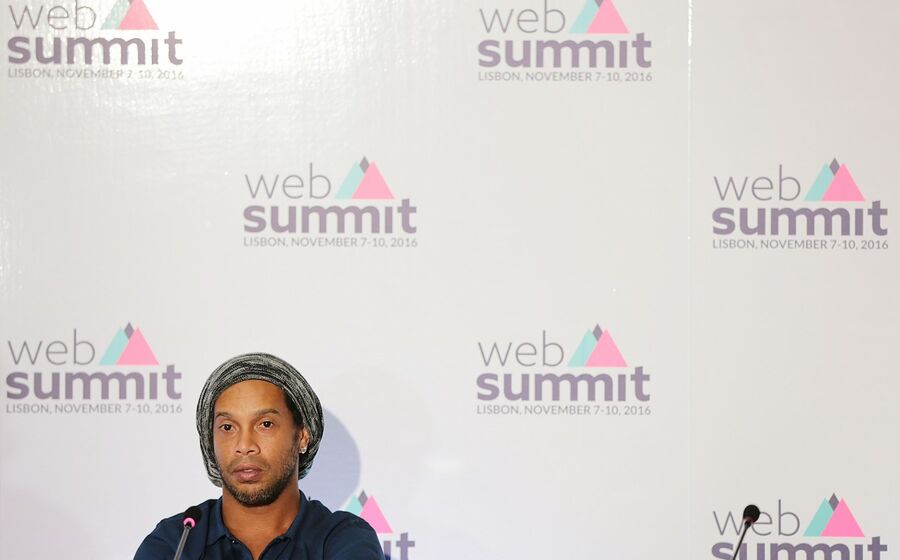 web summit Ronaldinho Gaúcho