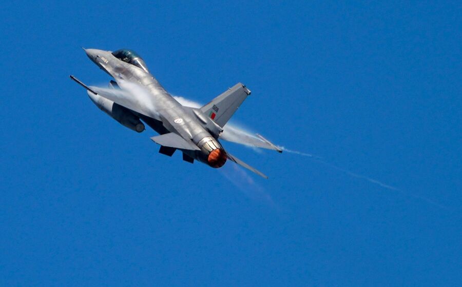 f16 avião força aérea portuguesa