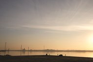 Dos terrenos da antiga CUF já foram retirados dois milhões de toneladas de cinzas de pirite. O novo terminal de contentores  permitiria reconverter a zona e acelerar o tratamento ambiental.