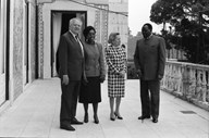 1991 - Presidente da República recebeu no Palácio de Belém o presidente da UNITA