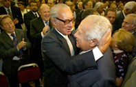 2005 - Mário Soares apresenta a sua candidatura, no Hotel Altis, às eleições presidenciais de 2006