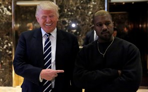 Trump e Kanye West juntos: 'Somos amigos, apenas amigos'