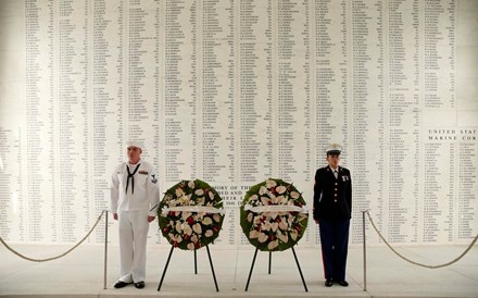 As imagens da visita histórica a Pearl Harbor