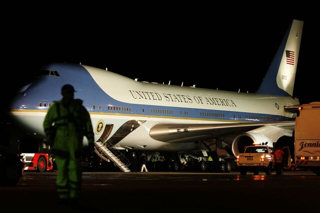 Air Force One de Trump está pronto para ganhar asas