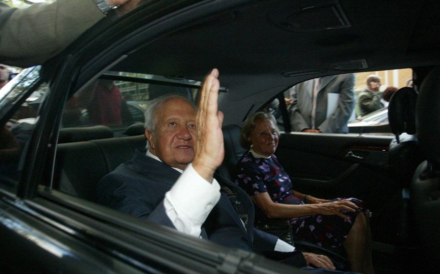 2005 - Mário Soares apresenta a sua candidatura às eleições presidenciais de 2006