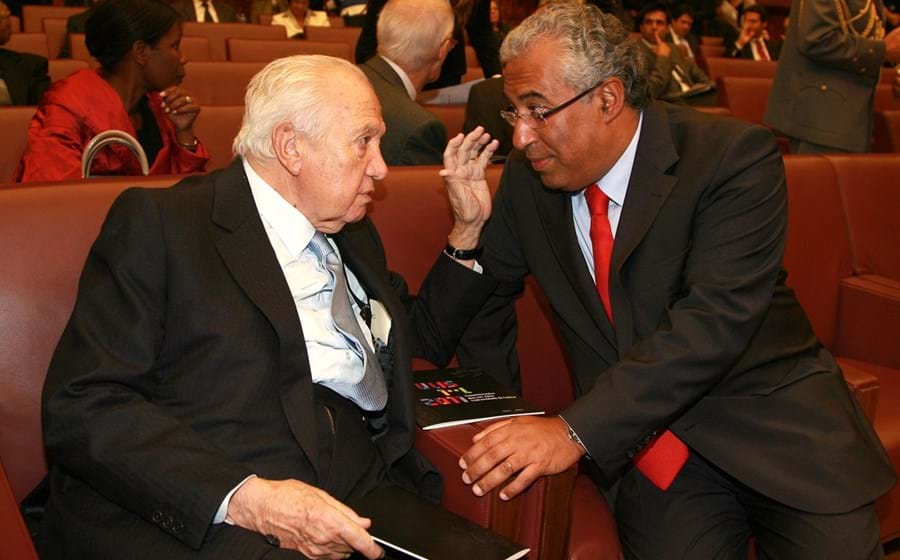 2010 - Mário Soares e António Costa