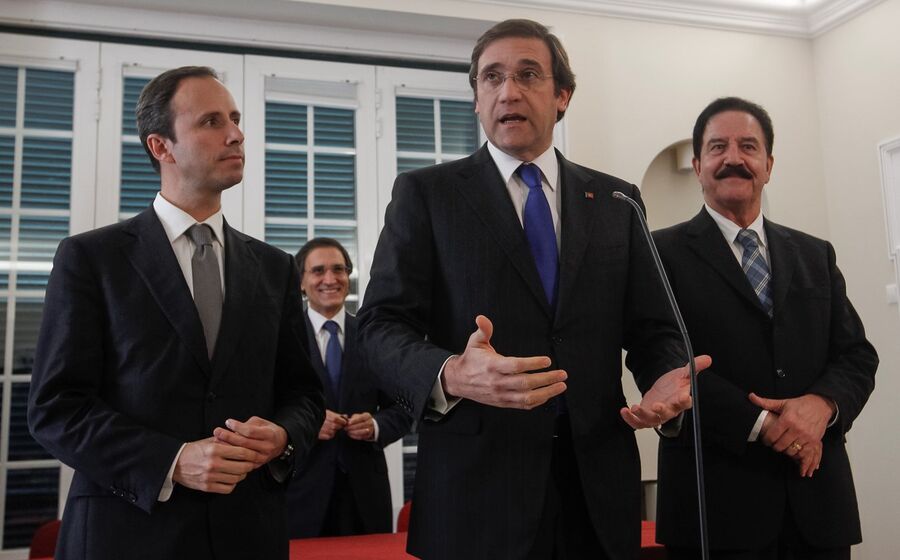 Pedro do Ó Ramos Pedro Passos Coelho Fernando Ruas