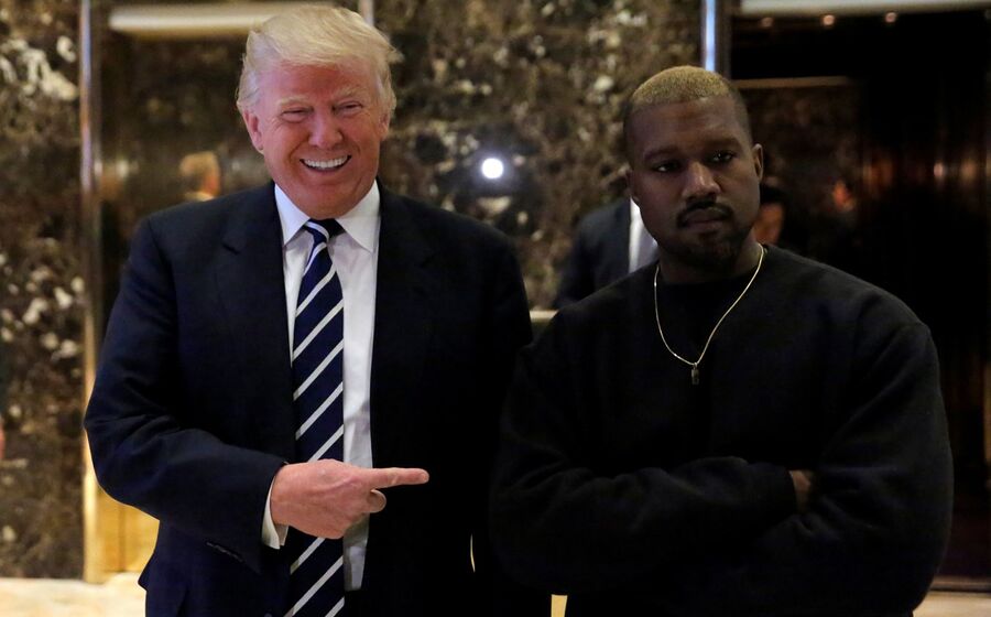 kanye west donald trump 
