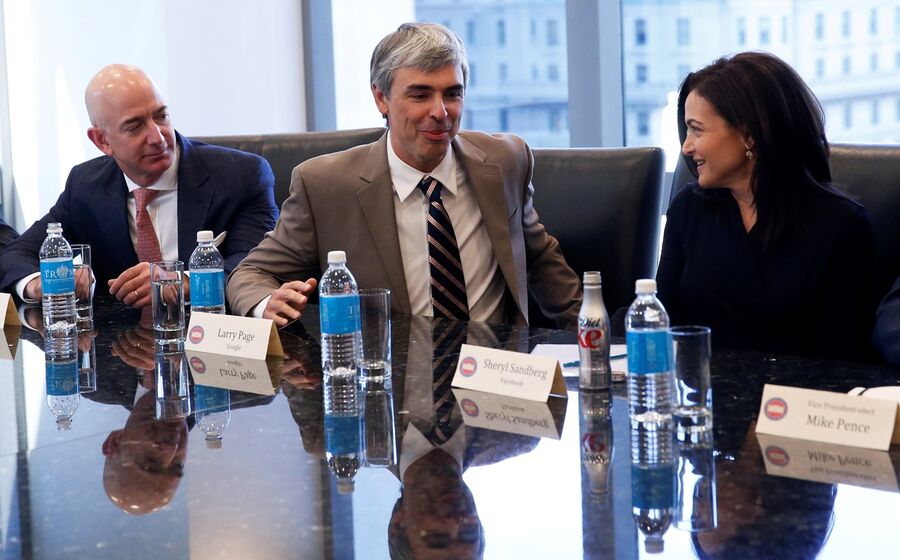 Facebook, Google, Amazon