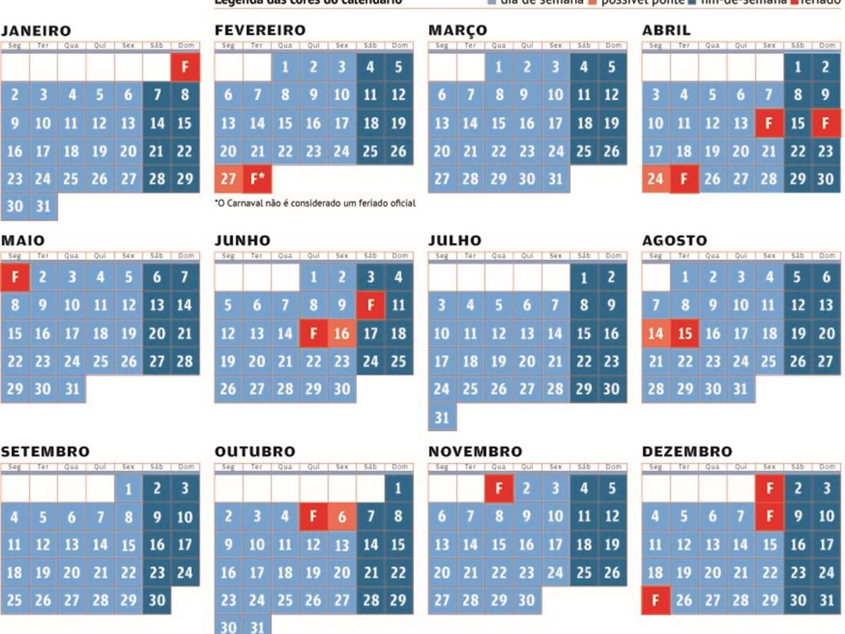 Reposição de feriados aprovada. Veja as três pontes que ganha em 2016 -  Economia - Jornal de Negócios