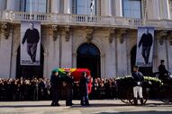 mário soares funeral cortejo