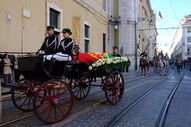 mário soares funeral cortejo