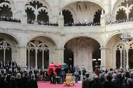mário soares funeral cortejo
