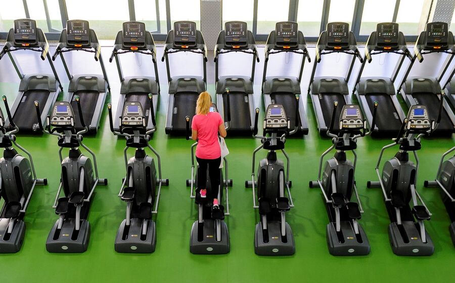 Ginásio exercício físico