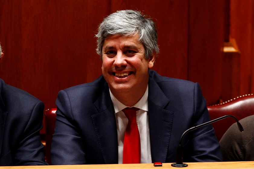 Mário Centeno, ministro das Finanças. Avaliação: Melhor ministro - 17,6%, Pior ministro - 9,9%.