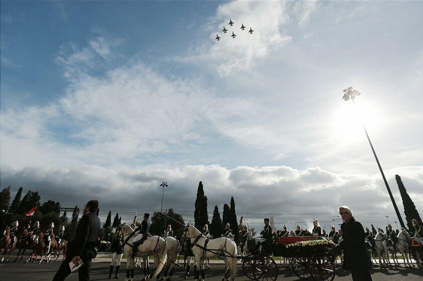 mário soares funeral cortejo
