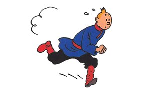 Tintin e a Rússia dos sovietes a cores