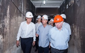 Mexia visita Museu da Língua Portuguesa em São Paulo