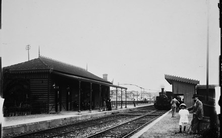 Antiga estação de caminhos-de-ferro de Belém. Século XIX/XX. 