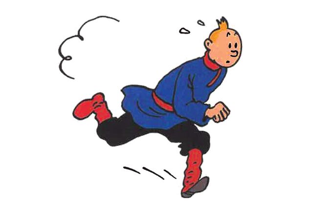 Tintin e a Rússia dos sovietes a cores