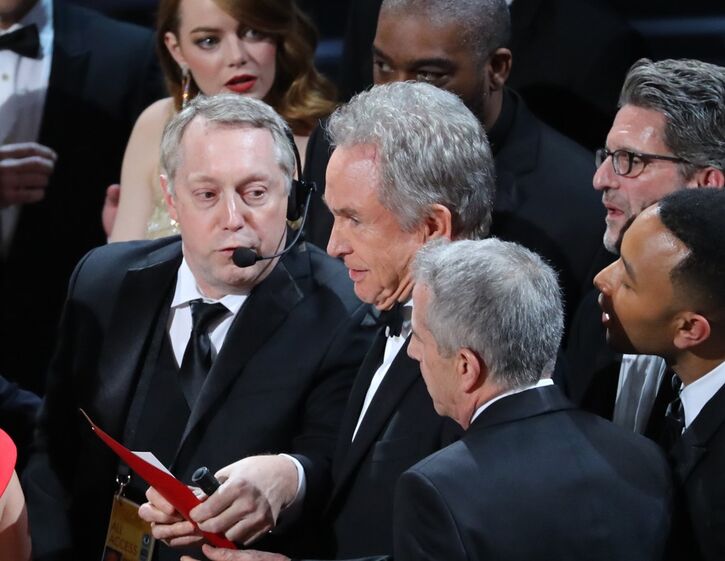 O embaraço que se seguiu ao anúncio do vencedor da melhor película