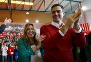 Susana Díaz Pedro Sánchez
