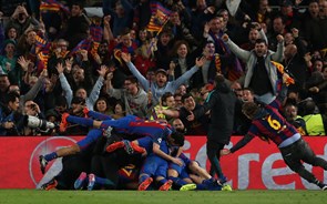 FC Barcelona consegue reviravolta histórica e está nos 'quartos' da Liga dos Campeões