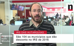 Quanto vale o desconto municipal no IRS?