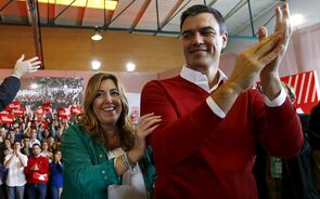 Susana Díaz Pedro Sánchez