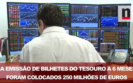 A emissão de dívida com taxas negativas em 55 segundos