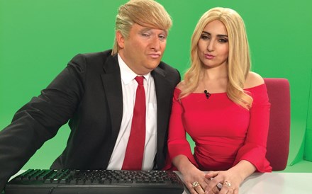 Donald e Ivanka Trump (Donos Disto Tudo).