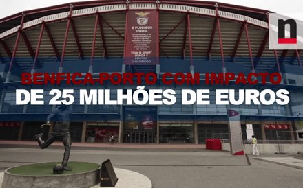 Impacto económico do Benfica-Porto em 50 segundos 