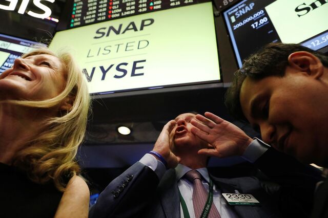 Snap estreia a 24 dólares. Mais 41% do que no IPO