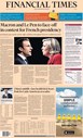 Financial Times, edição Europa - Macron e Le Pen enfrentam-se em corrida pela presidência francesa