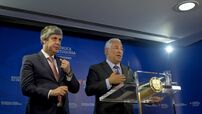 Antonio Costa com Centeno