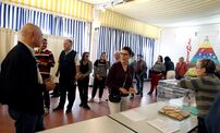 filas votar frança