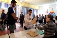 filas votar frança