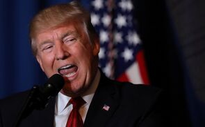 Trump sobre a eleição em França: 'Muito interessante'