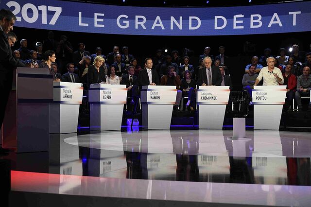 Temas económicos dominam debate entre candidatos à presidência de França
