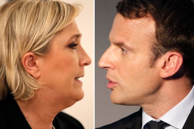 Macron e Le Pen na segunda volta das presidenciais francesas
