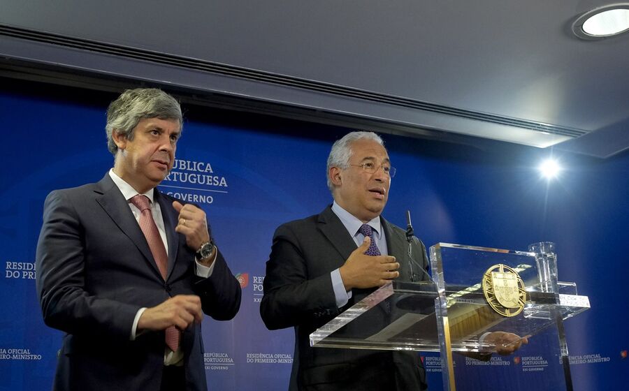 Antonio Costa com Centeno