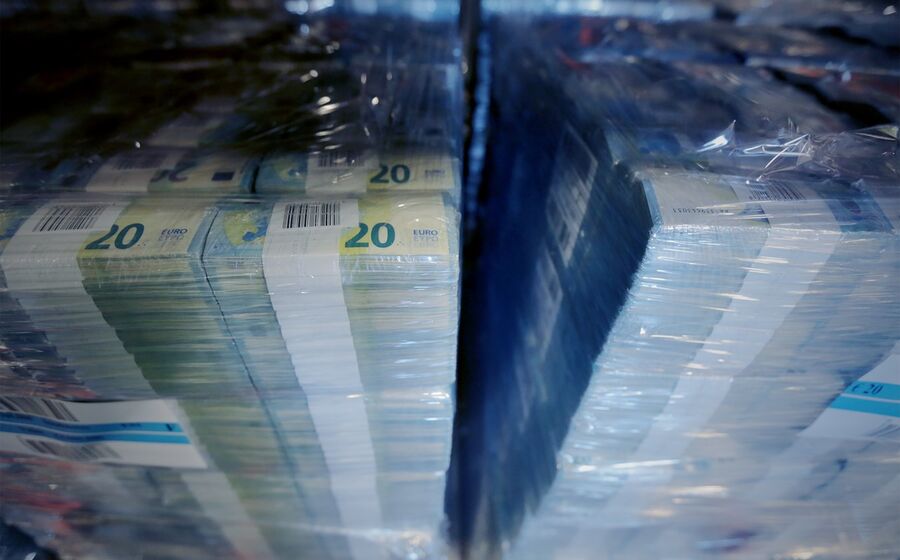 nota50euros notas moedas dinheiro carregado