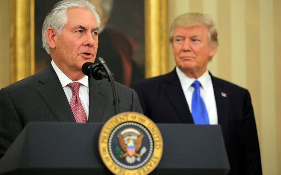 Rex Tillerson Donald Trump