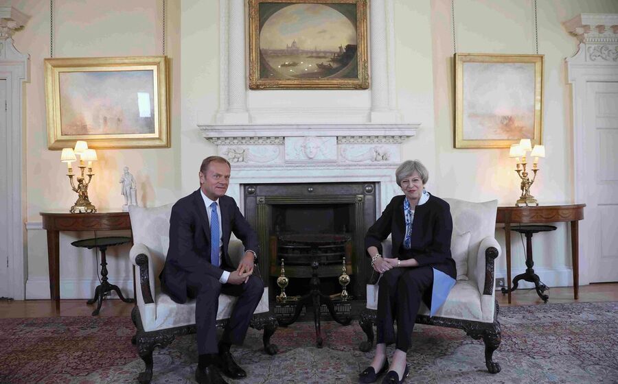 Theresa May Donald Tusk