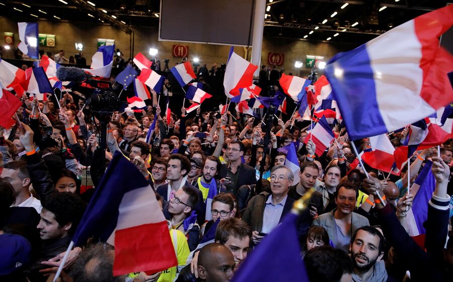 Emmanuel Macron sede
